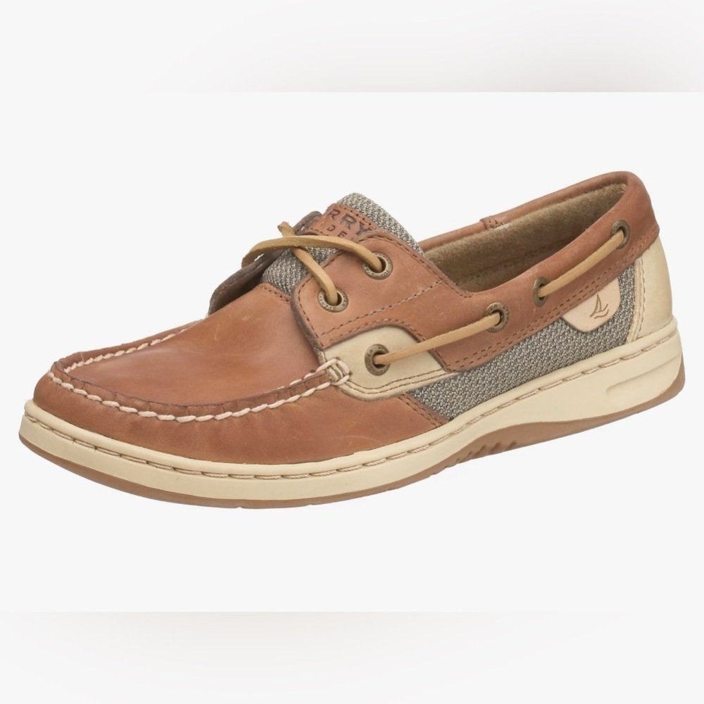 Sperry Women’s Tan Bluefish Boat Shoe.  Sz 6.5